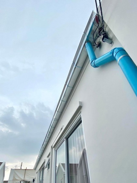 รับติดตั้งรางน้ำฝนตามบ้าน